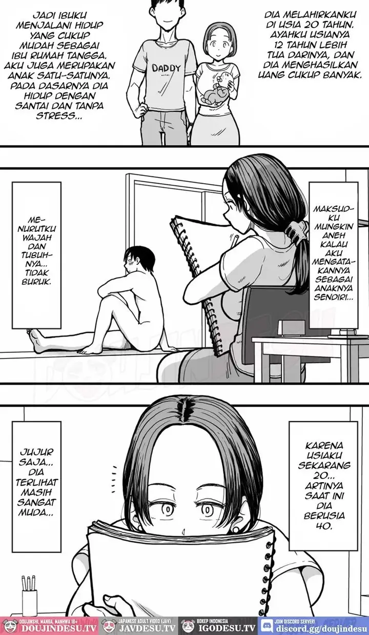 image-komik-kaa-san-no-nude-model-o-shite-itara-kaa-san-no-panchira-mite-bokki-shite-shimai-chapter-01-6/46