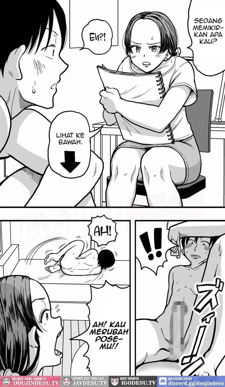 image-komik-kaa-san-no-nude-model-o-shite-itara-kaa-san-no-panchira-mite-bokki-shite-shimai-chapter-01-7/46