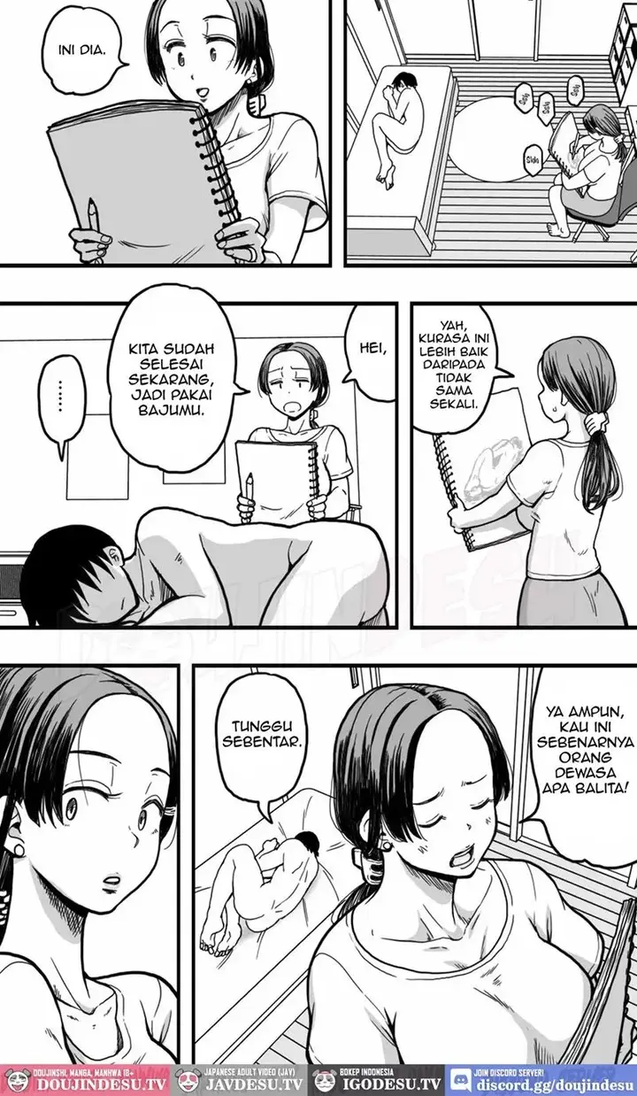 image-komik-kaa-san-no-nude-model-o-shite-itara-kaa-san-no-panchira-mite-bokki-shite-shimai-chapter-01-9/46