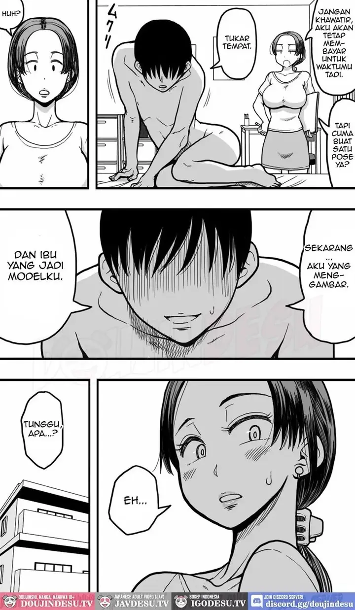 image-komik-kaa-san-no-nude-model-o-shite-itara-kaa-san-no-panchira-mite-bokki-shite-shimai-chapter-01-10/46