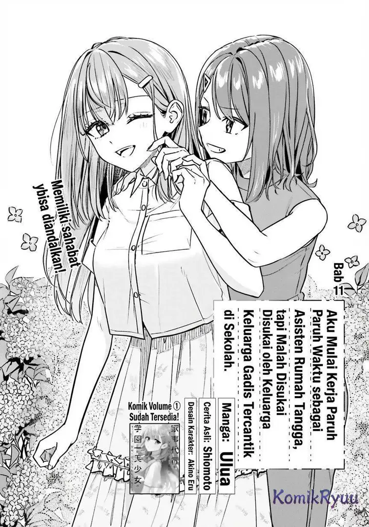 image-komik-kaji-daikou-no-arubaito-wo-hajimetara-gakuen-ichi-no-bishoujo-no-kazoku-ni-kiniirarechaimashita-chapter-11-1/24