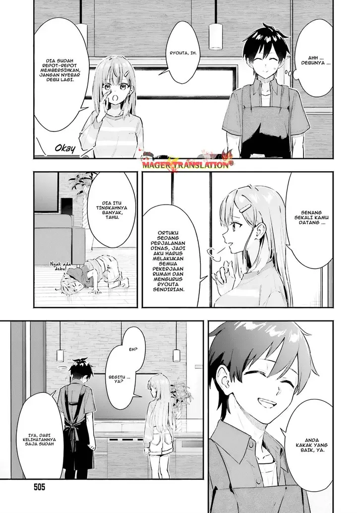 image-komik-kaji-daikou-no-arubaito-wo-hajimetara-gakuen-ichi-no-bishoujo-no-kazoku-ni-kiniirarechaimashita-chapter-2-13/27