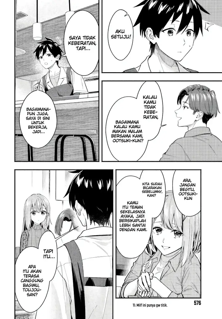 image-komik-kaji-daikou-no-arubaito-wo-hajimetara-gakuen-ichi-no-bishoujo-no-kazoku-ni-kiniirarechaimashita-chapter-5-21/35