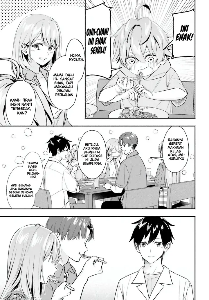 image-komik-kaji-daikou-no-arubaito-wo-hajimetara-gakuen-ichi-no-bishoujo-no-kazoku-ni-kiniirarechaimashita-chapter-5-26/35