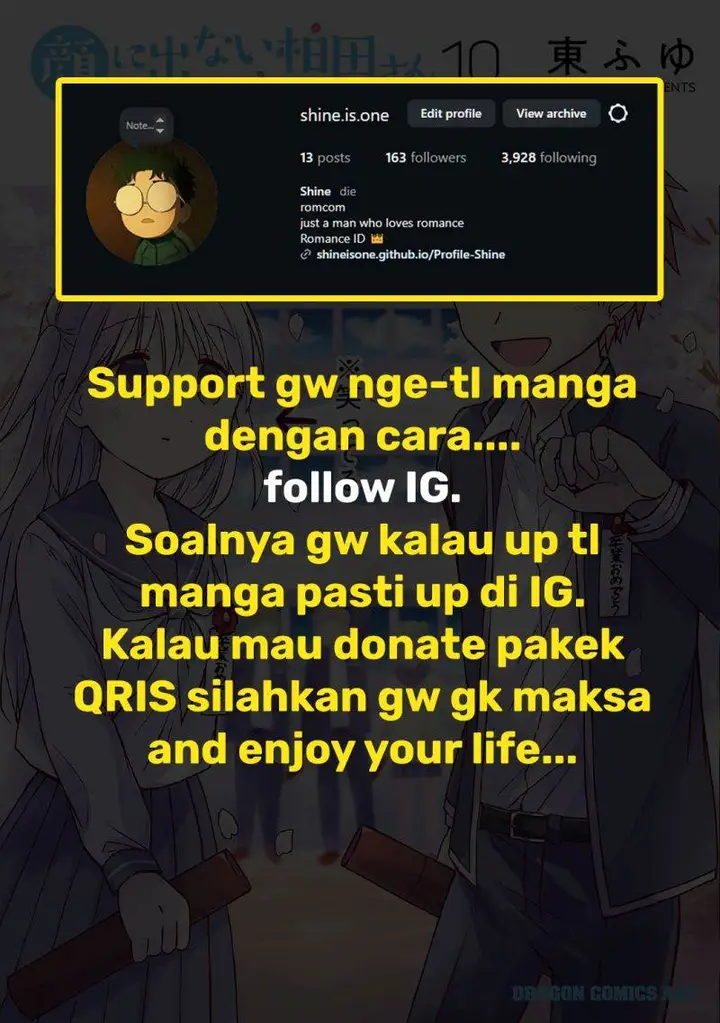 image-komik-kao-ni-denai-kashiwada-san-to-kao-ni-deru-ota-kun-chapter-118-16/17