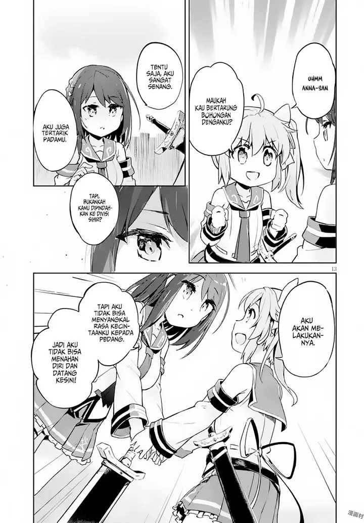 image-komik-kenshi-o-mezashite-nyugaku-shitanoni-maho-tekisei-9999-nandesukedo-chapter-04-13/35