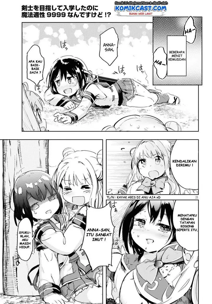image-komik-kenshi-o-mezashite-nyugaku-shitanoni-maho-tekisei-9999-nandesukedo-chapter-31-20/32