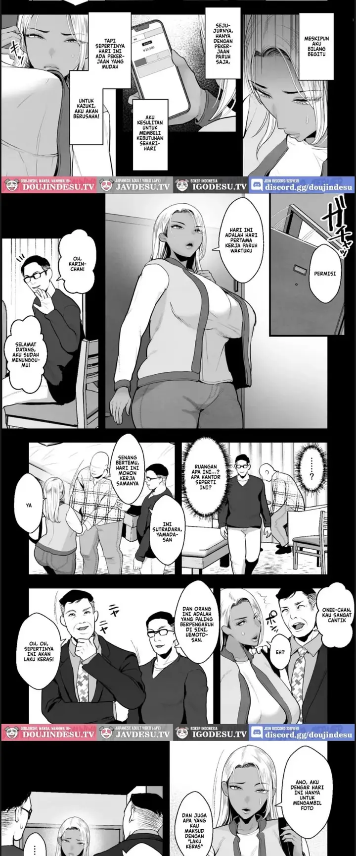 image-komik-kinpatsu-kuro-gal-no-hahaoya-ga-yami-beit-de-damasarete-chapter-01-end-2/23