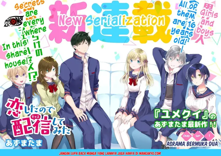 image-komik-koi-shita-no-de-haishin-shite-mita-chapter-01-3/46