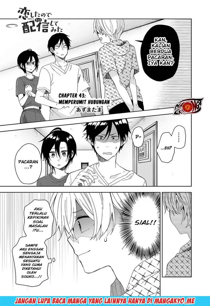 image-komik-koi-shita-no-de-haishin-shite-mita-chapter-43-1/16