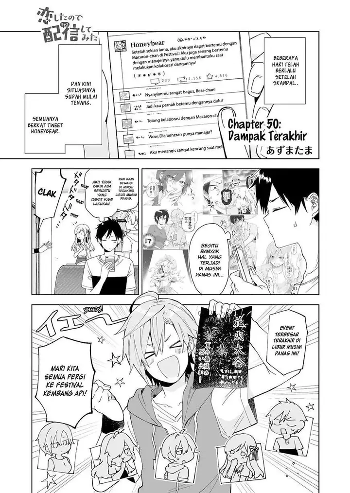 image-komik-koi-shita-no-de-haishin-shite-mita-chapter-50-1/17