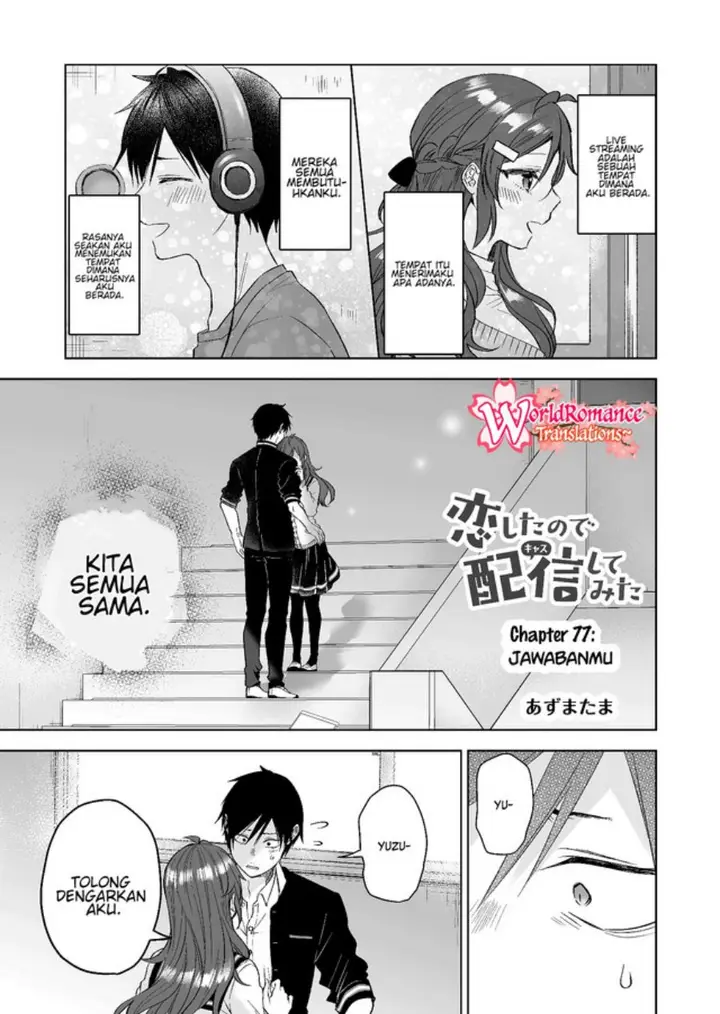 image-komik-koi-shita-no-de-haishin-shite-mita-chapter-77-1/16