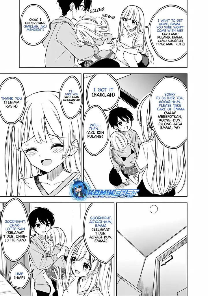 image-komik-maigo-ni-natteita-youjo-wo-tasuketara-otonari-ni-sumu-bishoujo-ryuugakusei-ga-ie-ni-asobi-ni-kuru-you-ni-natta-ken-nitsuite-chapter-13-14/23