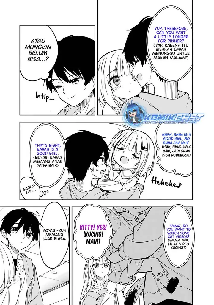 image-komik-maigo-ni-natteita-youjo-wo-tasuketara-otonari-ni-sumu-bishoujo-ryuugakusei-ga-ie-ni-asobi-ni-kuru-you-ni-natta-ken-nitsuite-chapter-7-18/23