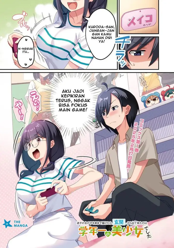 image-komik-maigo-no-onnanoko-o-ie-made-todoketara-genkan-kara-detekita-no-wa-gakunen-ichi-no-bishoujo-deshita-chapter-8.1-1/14