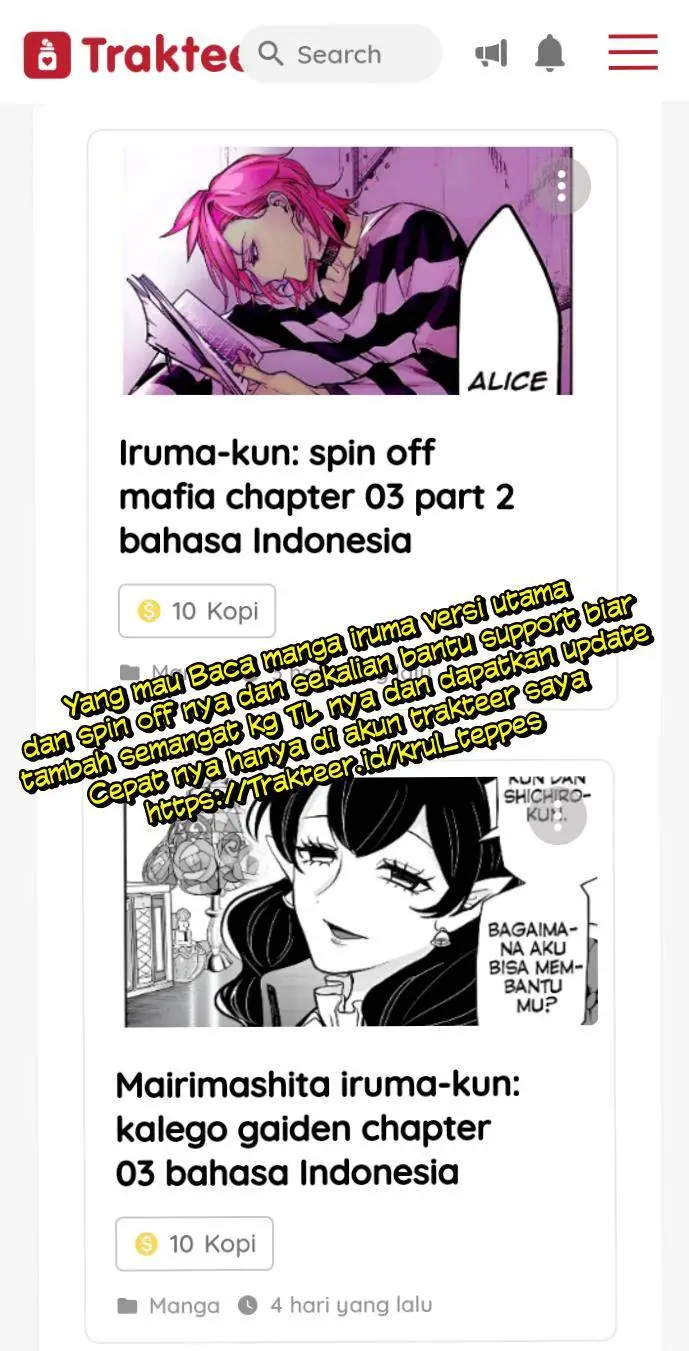 image-komik-mairimashita-iruma-kun-chapter-328-20/22