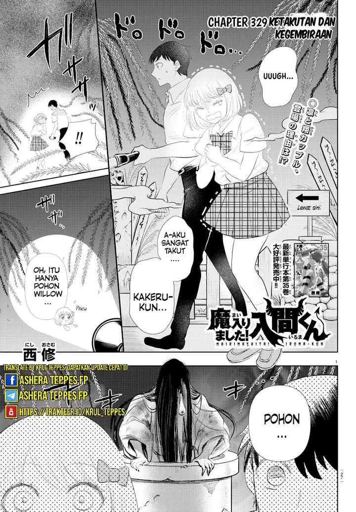 image-komik-mairimashita-iruma-kun-chapter-329-1/23