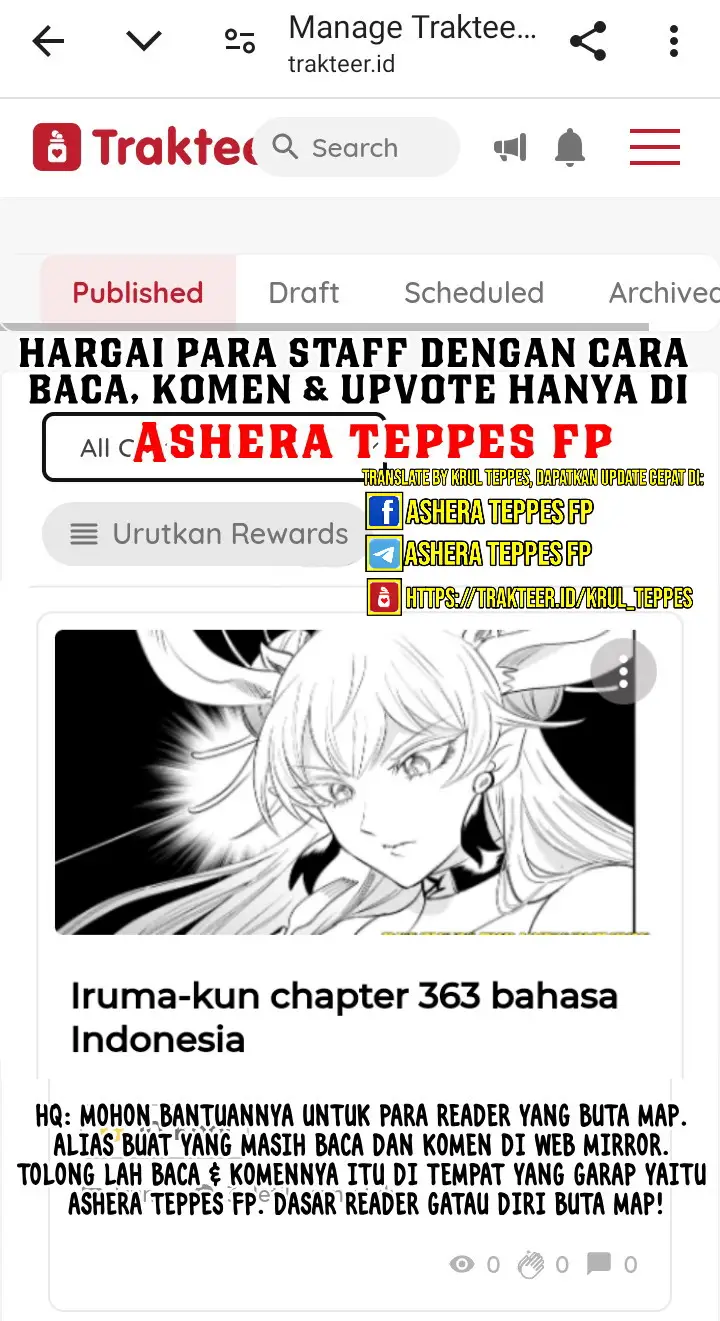 image-komik-mairimashita-iruma-kun-chapter-360-21/24