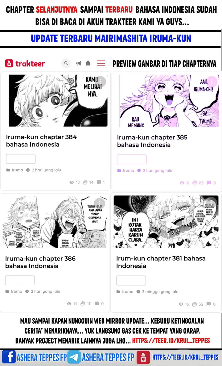 image-komik-mairimashita-iruma-kun-chapter-379-20/21