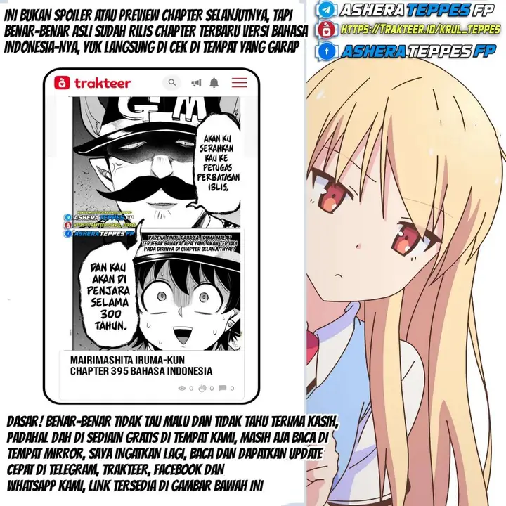 image-komik-mairimashita-iruma-kun-chapter-388-19/23