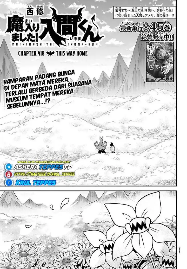 image-komik-mairimashita-iruma-kun-chapter-418-1/21