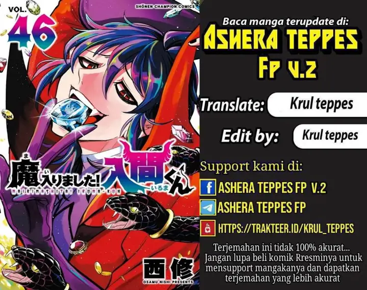 image-komik-mairimashita-iruma-kun-chapter-424-0/26