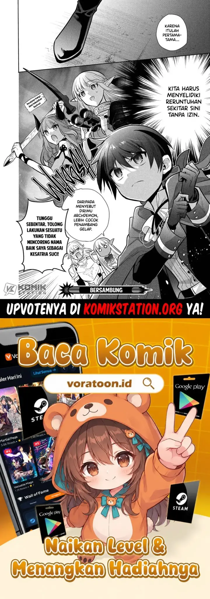 image-komik-maou-no-ore-ga-dorei-elf-wo-yome-ni-shitanda-ga-dou-medereba-ii-chapter-80-34/35