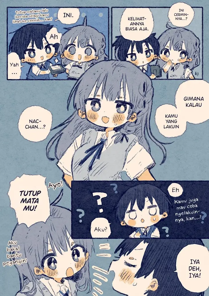 image-komik-mayonaka-no-gakkou-ni-osananajimi-to-shinobikomu-yuri-manga-chapter-00-3/13
