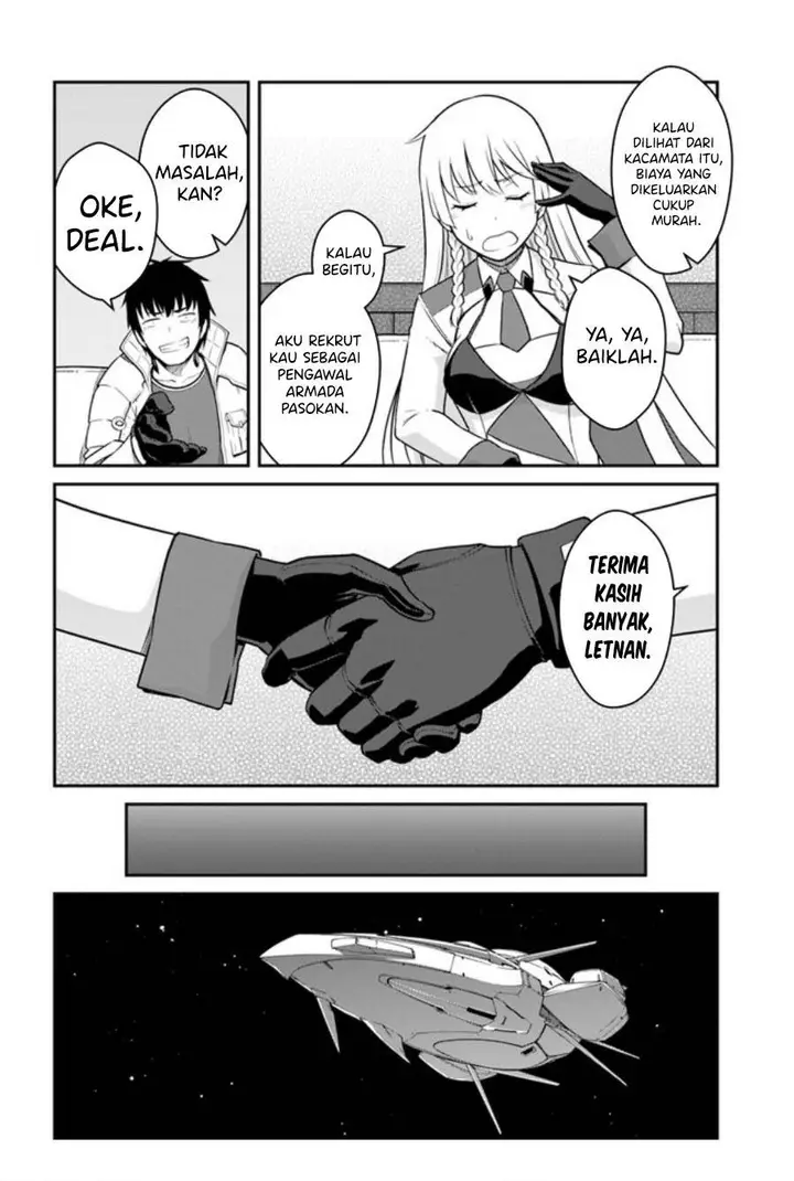 image-komik-mezametara-saikyou-soubi-to-uchuusen-mochi-datta-no-de-ikkodate-mezashite-youhei-toshite-jiyuu-ni-ikitai-chapter-31.1-19/20