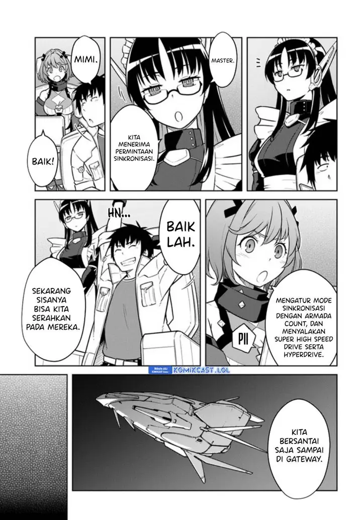 image-komik-mezametara-saikyou-soubi-to-uchuusen-mochi-datta-no-de-ikkodate-mezashite-youhei-toshite-jiyuu-ni-ikitai-chapter-36.1-4/14