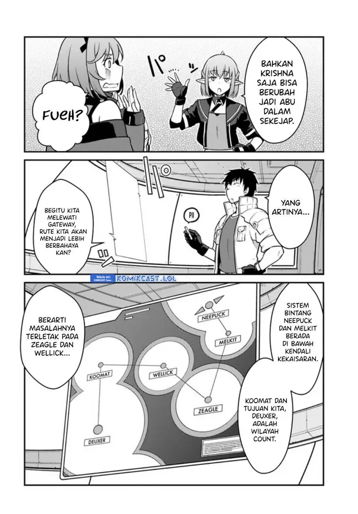 image-komik-mezametara-saikyou-soubi-to-uchuusen-mochi-datta-no-de-ikkodate-mezashite-youhei-toshite-jiyuu-ni-ikitai-chapter-36.1-9/14