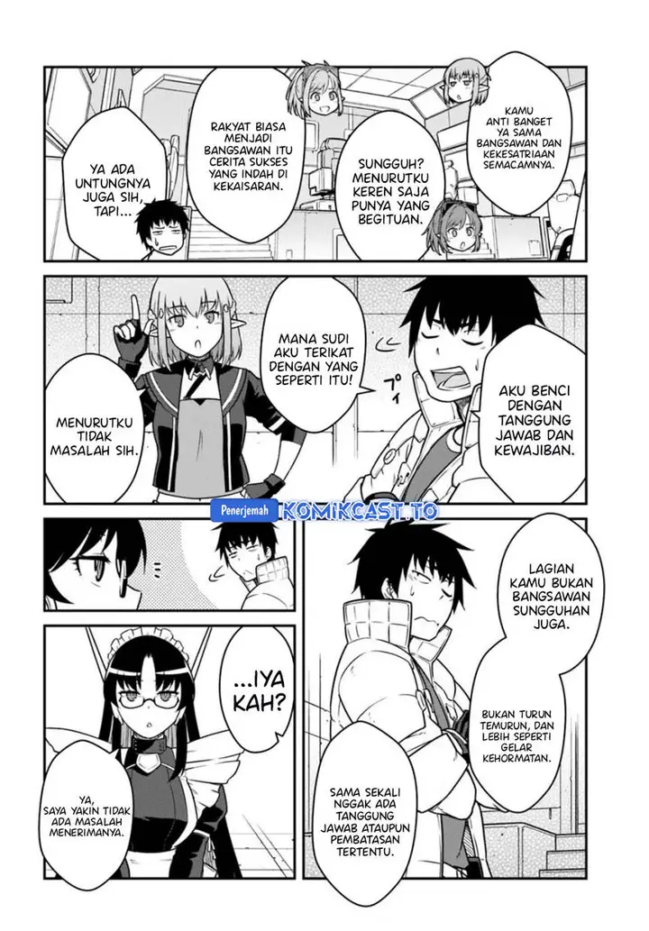 image-komik-mezametara-saikyou-soubi-to-uchuusen-mochi-datta-no-de-ikkodate-mezashite-youhei-toshite-jiyuu-ni-ikitai-chapter-52.2-8/13