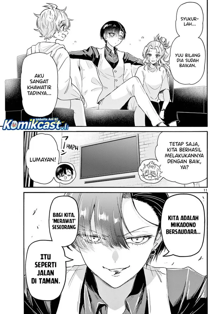 image-komik-mikadono-sanshimai-wa-angai-choroi-chapter-74-11/19