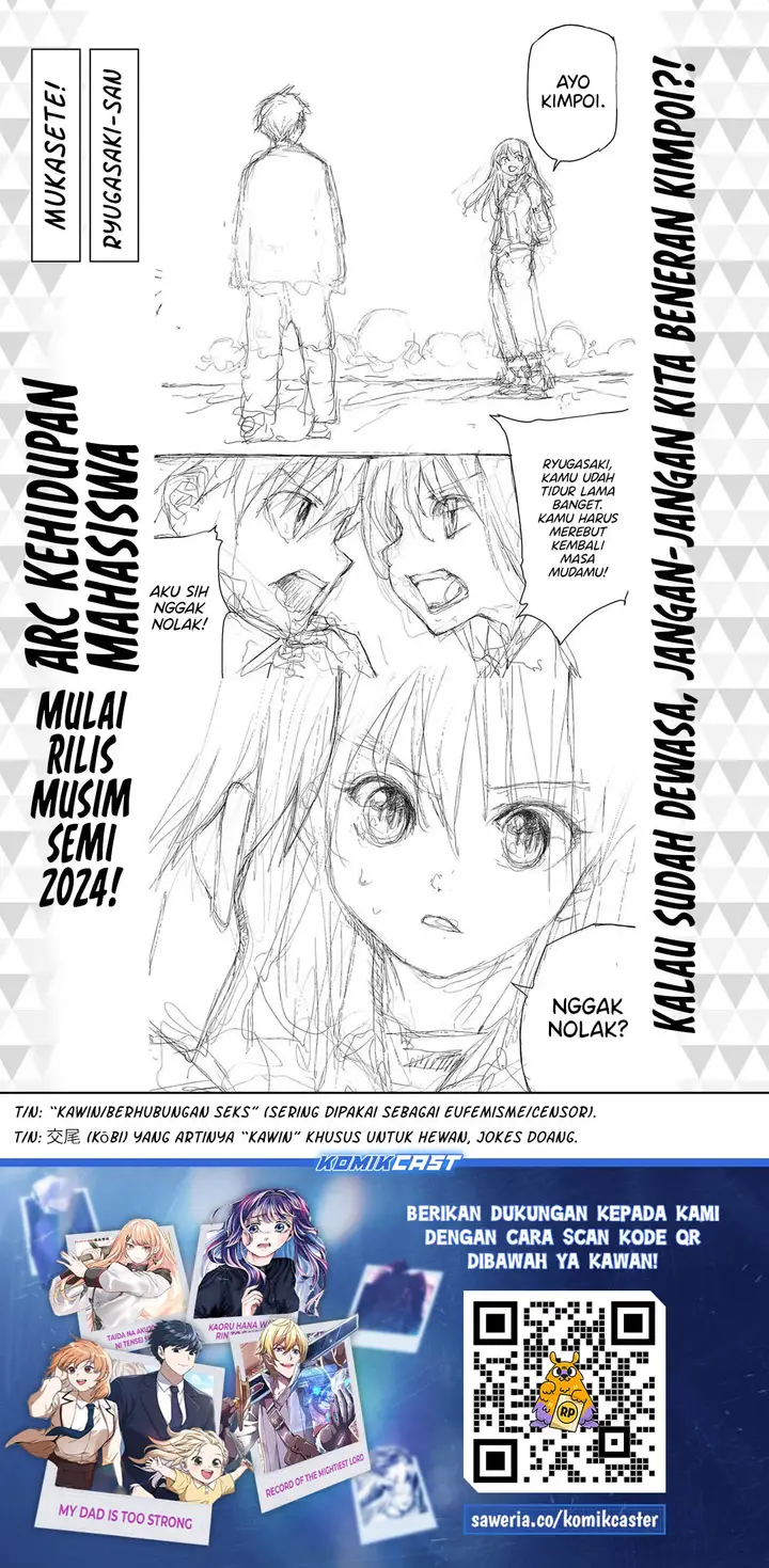 image-komik-mukasete-ryugasaki-san-chapter-128-end-10/11