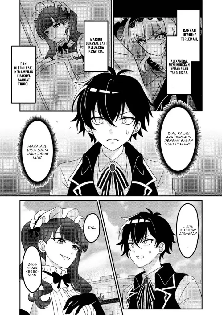 image-komik-munou-no-akudou-ouji-wa-ikinokoritai-renai-rpg-no-akuyaku-mob-ni-tensei-shita-kedo-gensaku-mushi-shite-saikyou-o-mezasu-chapter-2-9/36