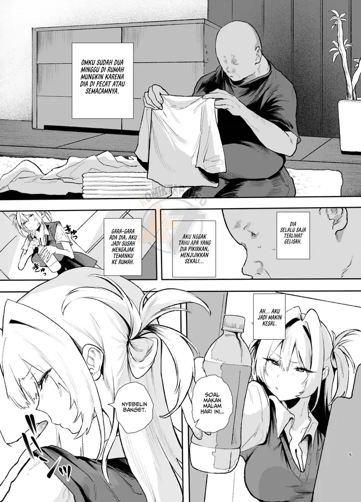 image-komik-namaiki-gal-ga-oji-san-no-dekachin-ni-sakaraenaku-natta-chapter-01-3/46