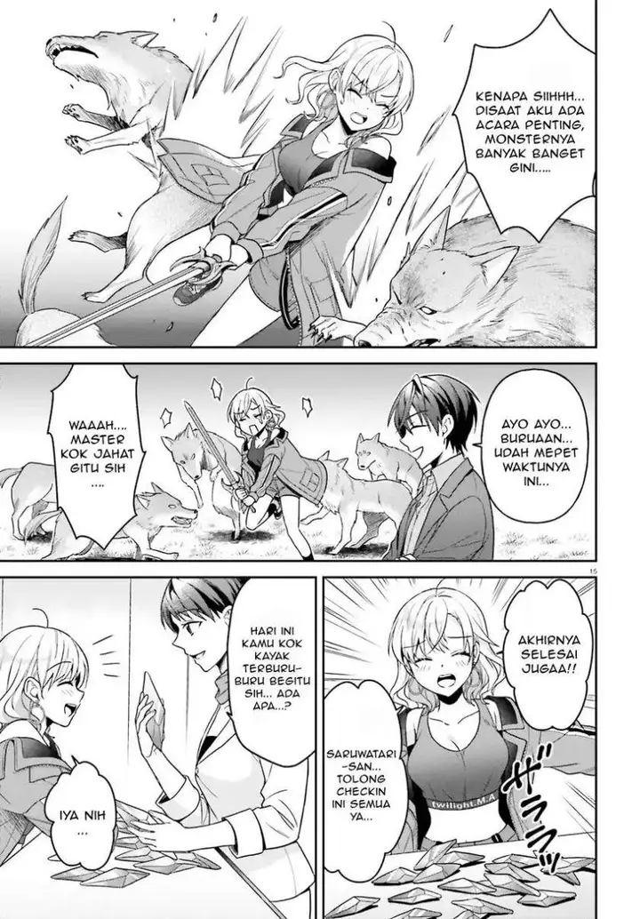 image-komik-negatte-mo-nai-tsuihou-go-kara-no-slow-life-intai-shita-hazu-ga-nariyuki-de-bishoujo-gal-no-shishou-ni-nattara-naze-ka-mechakucha-natsukareta-chapter-11-14/33
