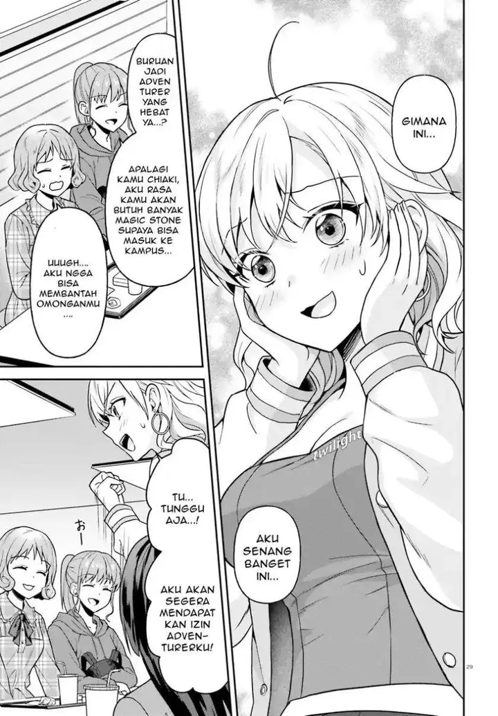 image-komik-negatte-mo-nai-tsuihou-go-kara-no-slow-life-intai-shita-hazu-ga-nariyuki-de-bishoujo-gal-no-shishou-ni-nattara-naze-ka-mechakucha-natsukareta-chapter-11-28/33