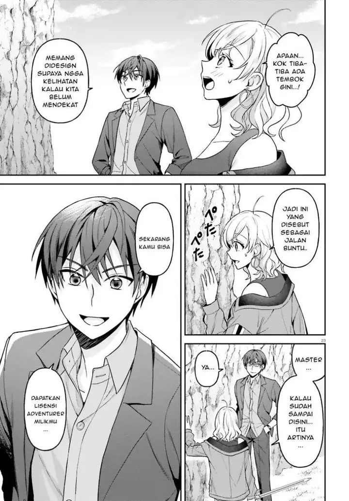image-komik-negatte-mo-nai-tsuihou-go-kara-no-slow-life-intai-shita-hazu-ga-nariyuki-de-bishoujo-gal-no-shishou-ni-nattara-naze-ka-mechakucha-natsukareta-chapter-12-23/32