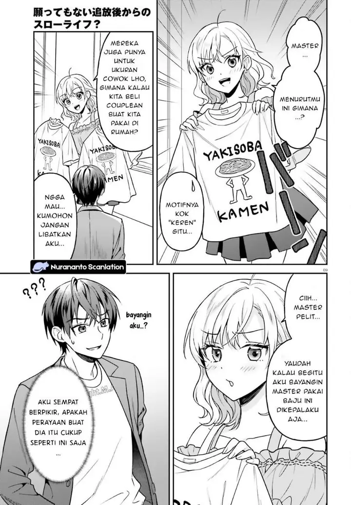 image-komik-negatte-mo-nai-tsuihou-go-kara-no-slow-life-intai-shita-hazu-ga-nariyuki-de-bishoujo-gal-no-shishou-ni-nattara-naze-ka-mechakucha-natsukareta-chapter-13-8/30