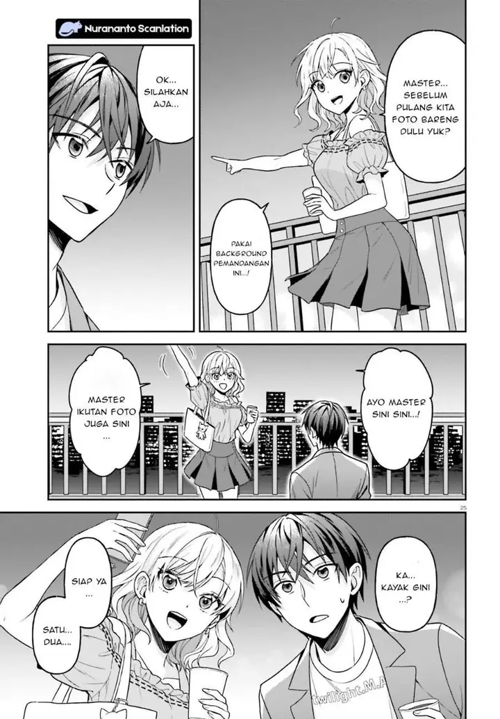 image-komik-negatte-mo-nai-tsuihou-go-kara-no-slow-life-intai-shita-hazu-ga-nariyuki-de-bishoujo-gal-no-shishou-ni-nattara-naze-ka-mechakucha-natsukareta-chapter-13-24/30