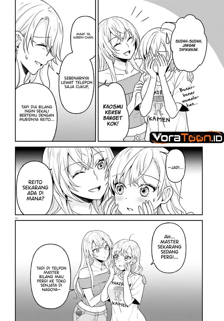 image-komik-negatte-mo-nai-tsuihou-go-kara-no-slow-life-intai-shita-hazu-ga-nariyuki-de-bishoujo-gal-no-shishou-ni-nattara-naze-ka-mechakucha-natsukareta-chapter-18-9/28