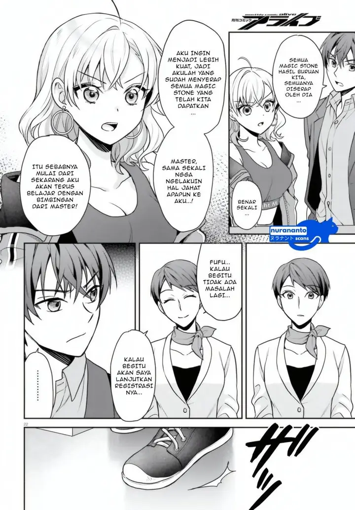 image-komik-negatte-mo-nai-tsuihou-go-kara-no-slow-life-intai-shita-hazu-ga-nariyuki-de-bishoujo-gal-no-shishou-ni-nattara-naze-ka-mechakucha-natsukareta-chapter-4-22/32
