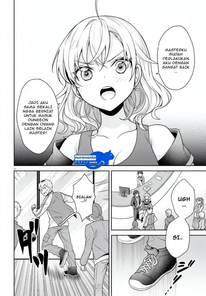 image-komik-negatte-mo-nai-tsuihou-go-kara-no-slow-life-intai-shita-hazu-ga-nariyuki-de-bishoujo-gal-no-shishou-ni-nattara-naze-ka-mechakucha-natsukareta-chapter-4-28/32