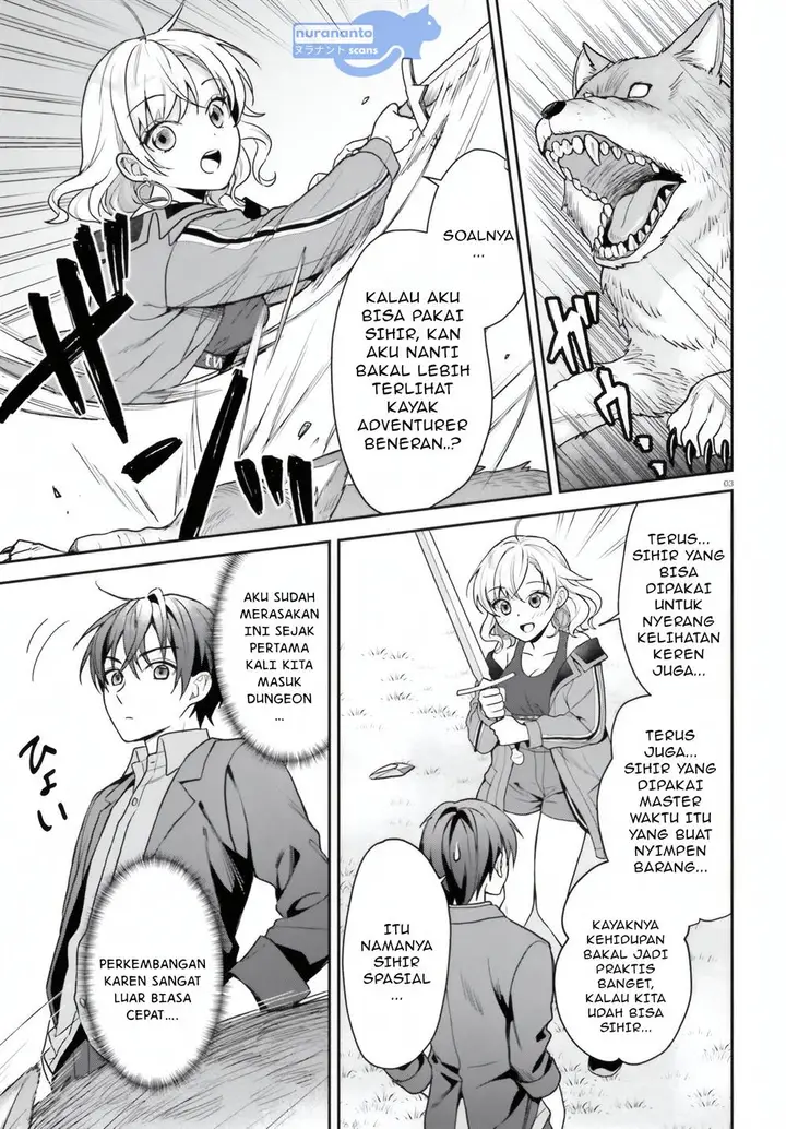 image-komik-negatte-mo-nai-tsuihou-go-kara-no-slow-life-intai-shita-hazu-ga-nariyuki-de-bishoujo-gal-no-shishou-ni-nattara-naze-ka-mechakucha-natsukareta-chapter-5-3/34