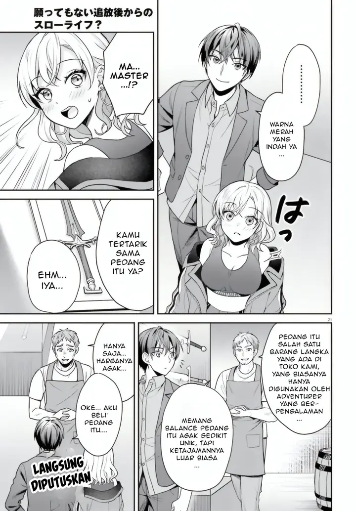 image-komik-negatte-mo-nai-tsuihou-go-kara-no-slow-life-intai-shita-hazu-ga-nariyuki-de-bishoujo-gal-no-shishou-ni-nattara-naze-ka-mechakucha-natsukareta-chapter-6-19/32