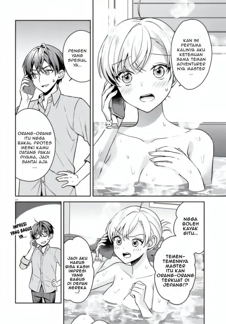 image-komik-negatte-mo-nai-tsuihou-go-kara-no-slow-life-intai-shita-hazu-ga-nariyuki-de-bishoujo-gal-no-shishou-ni-nattara-naze-ka-mechakucha-natsukareta-chapter-8-24/32
