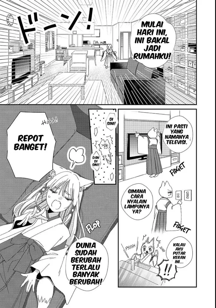 image-komik-okitsune-sama-ni-onegai-haison-ni-nokotteta-kami-sama-ga-fantasy-ka-shita-gendaishakai-ni-hourikomaretara-saikyou-datta-chapter-3-19/27