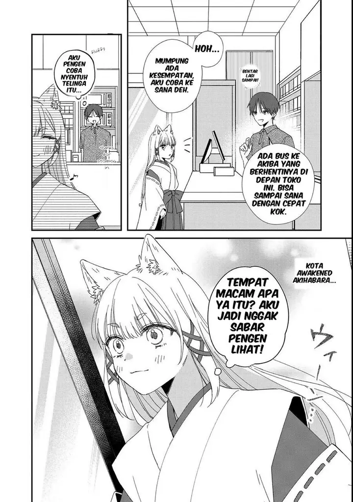 image-komik-okitsune-sama-ni-onegai-haison-ni-nokotteta-kami-sama-ga-fantasy-ka-shita-gendaishakai-ni-hourikomaretara-saikyou-datta-chapter-4-23/24
