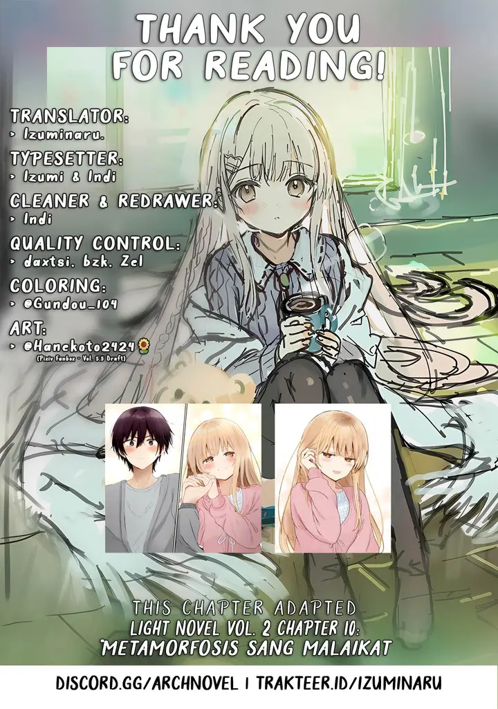 image-komik-otonari-no-tenshi-sama-ni-itsunomanika-dame-ningen-ni-sareteita-ken-chapter-22.2-13/14